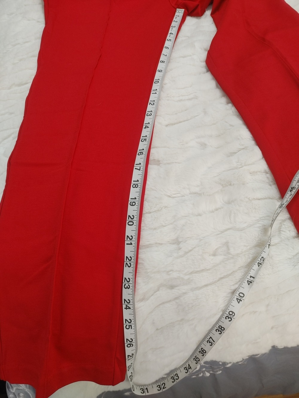 Cato True Red Straight-Leg Dress Pants MP - Picture 6 of 8